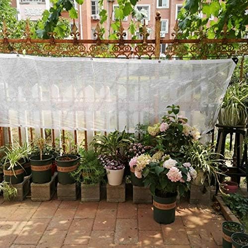 VIGAN Tarpaulin Rainproof Cloth Translucent PE Film Garden Courtyard Greenhouse Tarp (2MX4M)