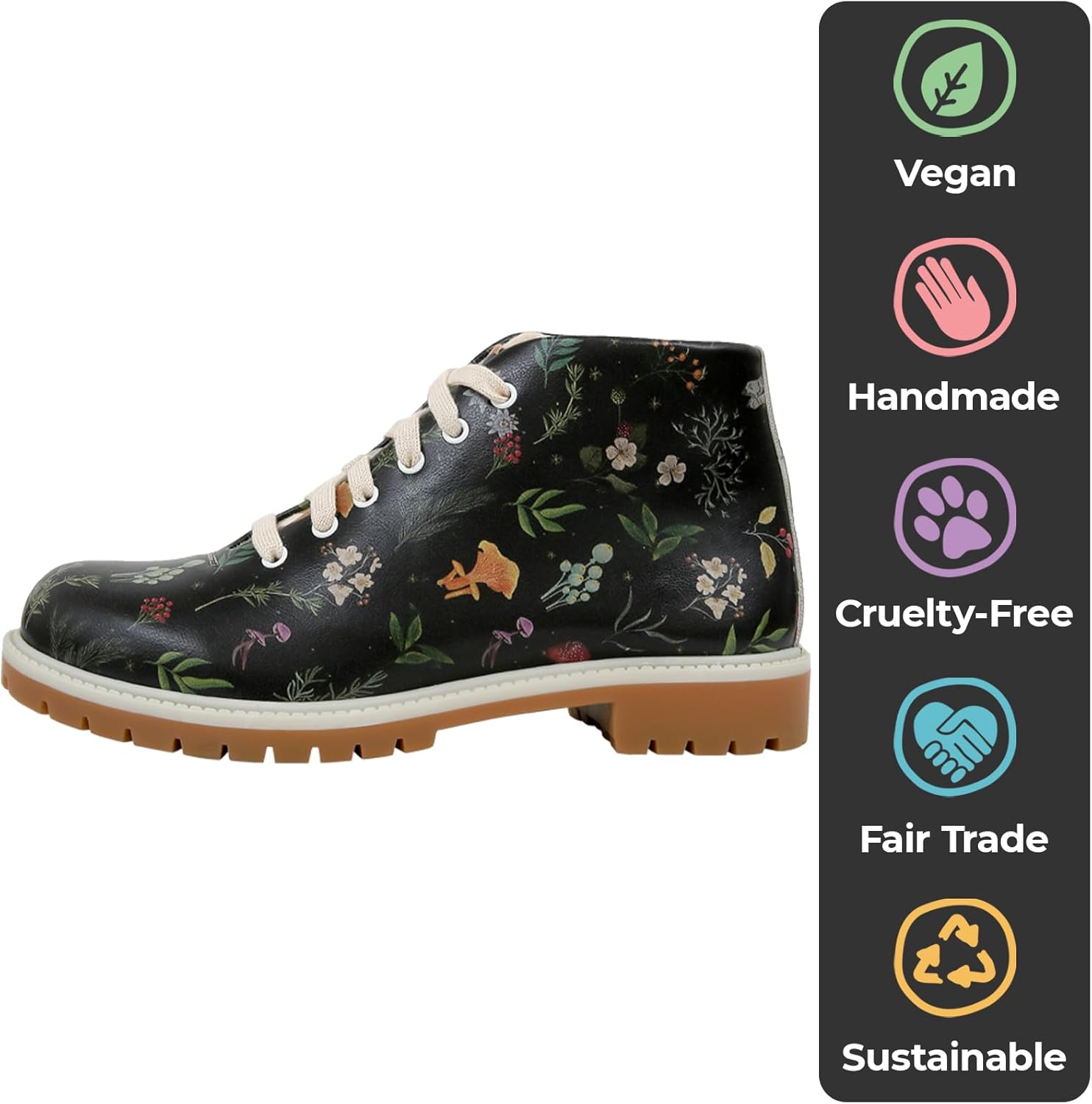 DOGO ShortCut Boots for Women - Vegan Leather and Handmade Ankle Boots for Women - Image 3