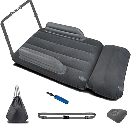 Cama inflable de viaje para niños pequeños, cama de avión inflable para niños pequeños, cama de viaje portátil para niños, se adapta a la mayoría de