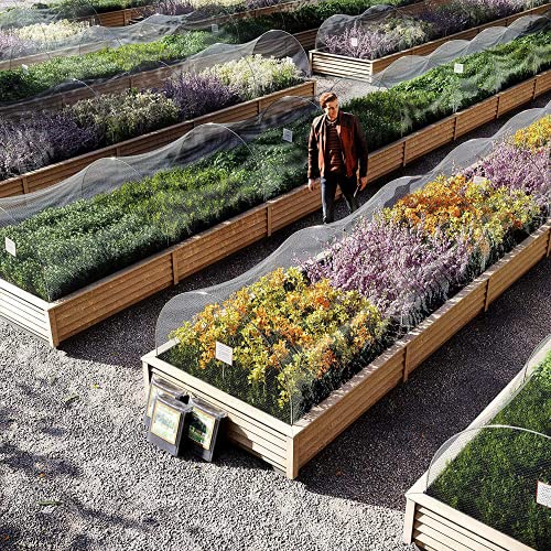 Garden Mosquito Bug Mesh Netting Garden Barrier Netting Plant Cover For Thicken Mosquito Garden Mesh Net Covers For Protect Plant Vegetable Fruits Flower #TOP4