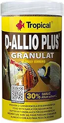 Tropical Ração Para Peixes D-Allio Plus Granulat 60G 100Ml Para Peixes