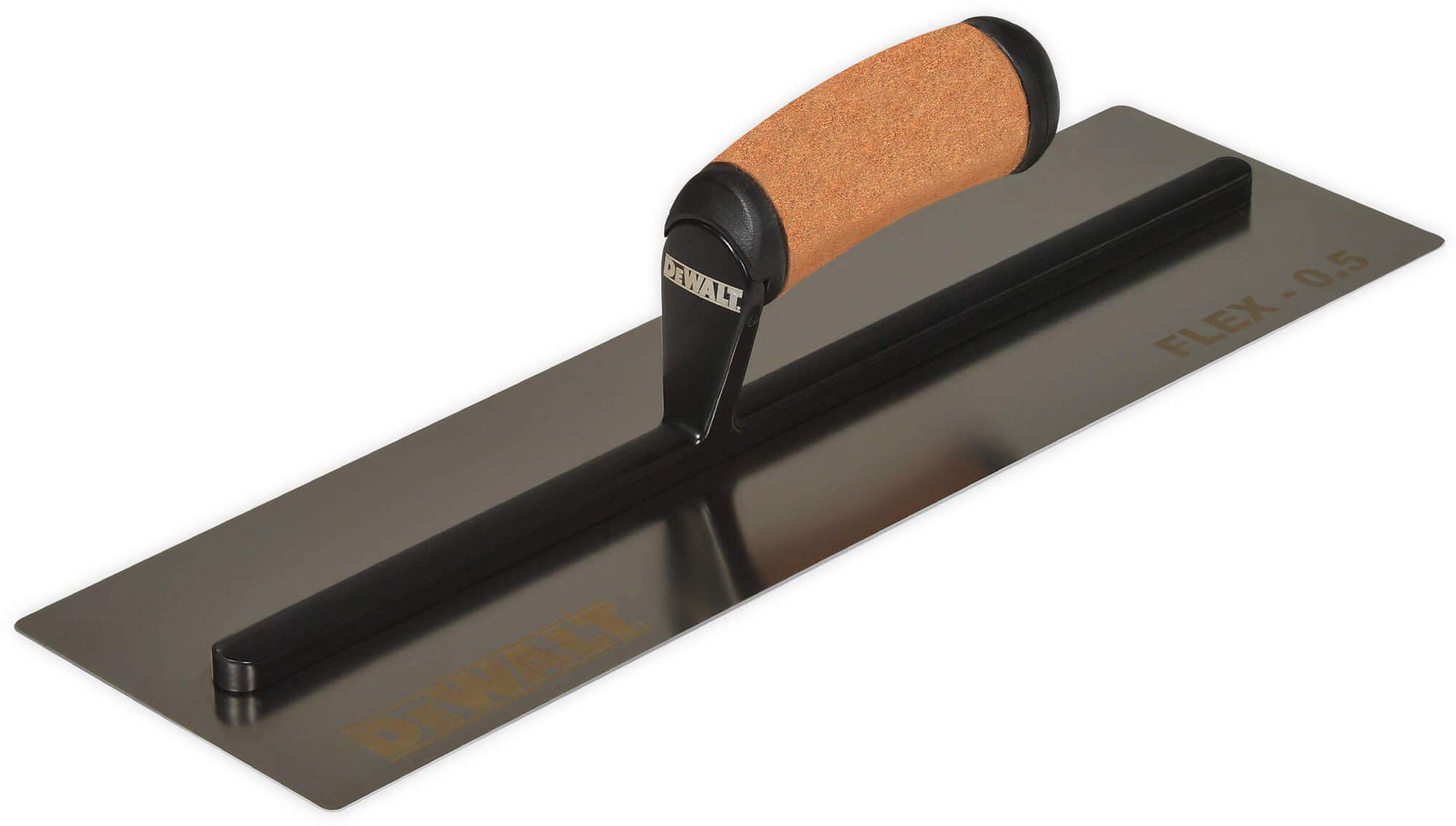 DEWALT 16" FLEX Drywall Trowel | 0.5MM Blade | Triple-Hardened Stainless Steel, High-Impact Handle | Sheetrock Gyprock Wall-Board Plasterboard | DXTT-2-983