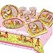 Produktbild Riethmüller 551335 - Kinderpartyset Pferde mit Teller, Becher, Servietten und Tischdecke