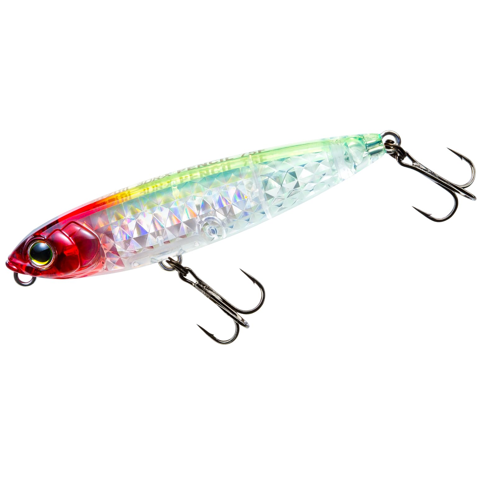 YO-ZURI(ヨーヅリ) Bass Lure 3DR-X Pencil Floating 75mm Color: Prism Crown : Sports & Outdoors