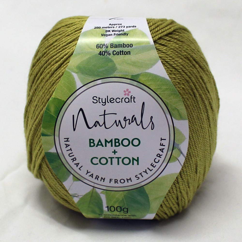 Stylecraft 2997125 Naturals Bamboo Cotton Citronelle (7125) Yarn - 100g — image 1