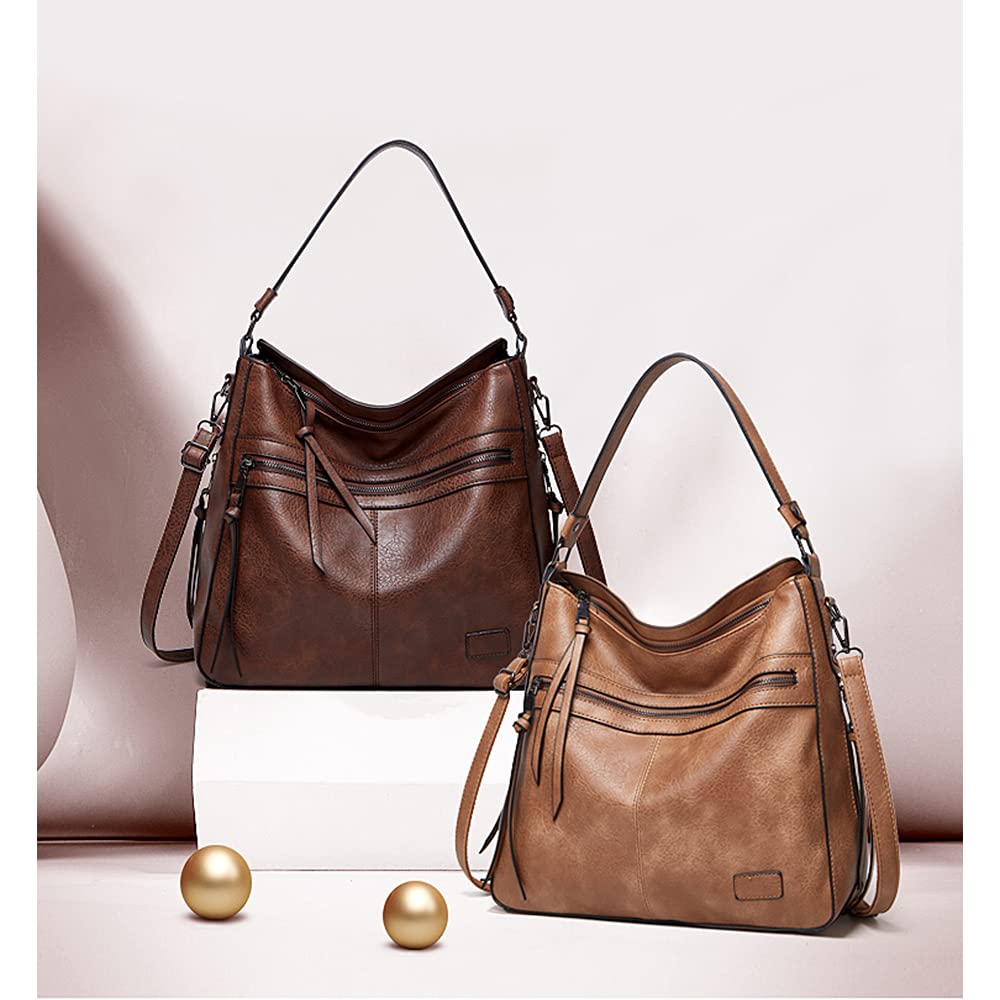 Hobo Borse per le Donne Tote Maniglia Borse Designer Borsa Estate Crossbody Borse A Spalla Faux Leather per Shopping Weekend Uso quotidiano