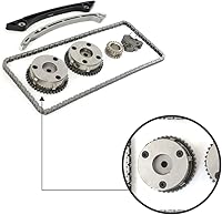 Vista 3 de Kit de cadena de distribución + 2 piezas VVT CJ5E6C525AD+CJ5E6C524AD compatible con Range Rover Evoque 2.0L 2011-, para Freelander MK2 2.0L