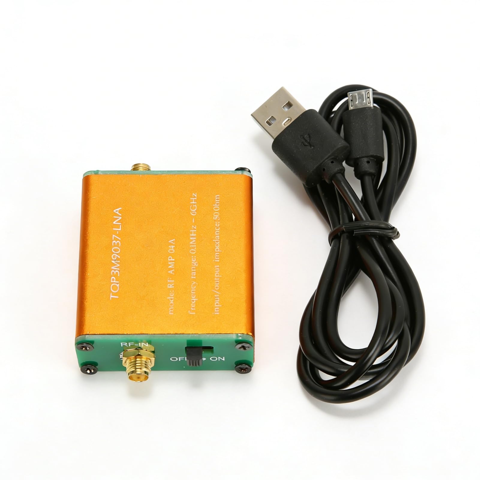 Low Noise Amplifier, 20dB High Gain LNA RF Power Preamplifier Module 0.1MHz to 6GHz Full Band Low NoiseAmplifier Professional LowNoise Amplifier Module Board (Shipped with Built in Battery)-image-43
