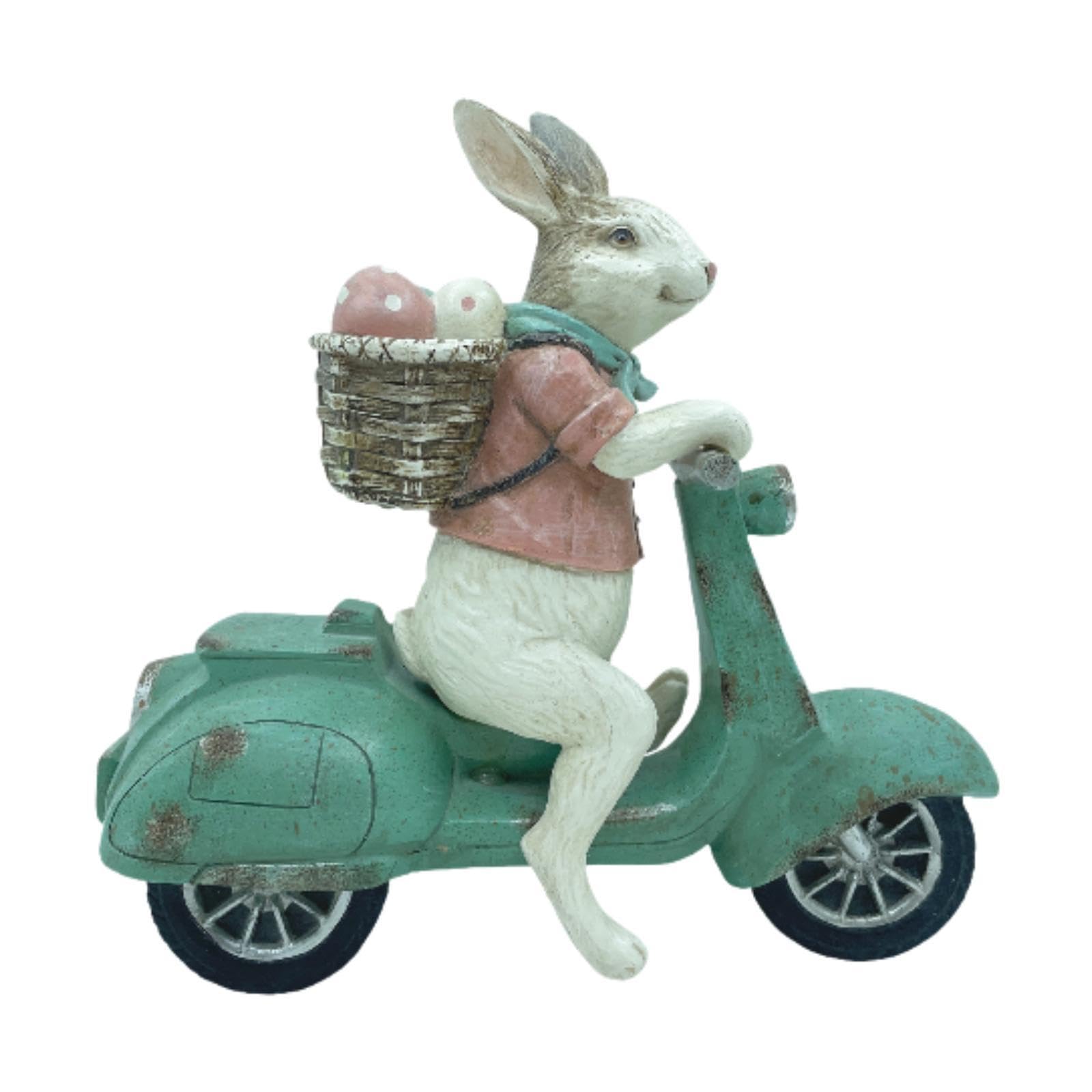 Statue de lapin pour jardin et maison, une déco de Pâques idéale pour égayer votre cuisine