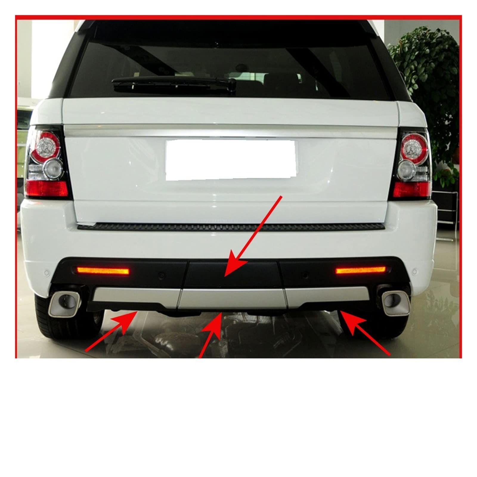 EMagTech 30 Clips Parachoques LR012844 Para Land Rover Range Rover Sport 2010-14