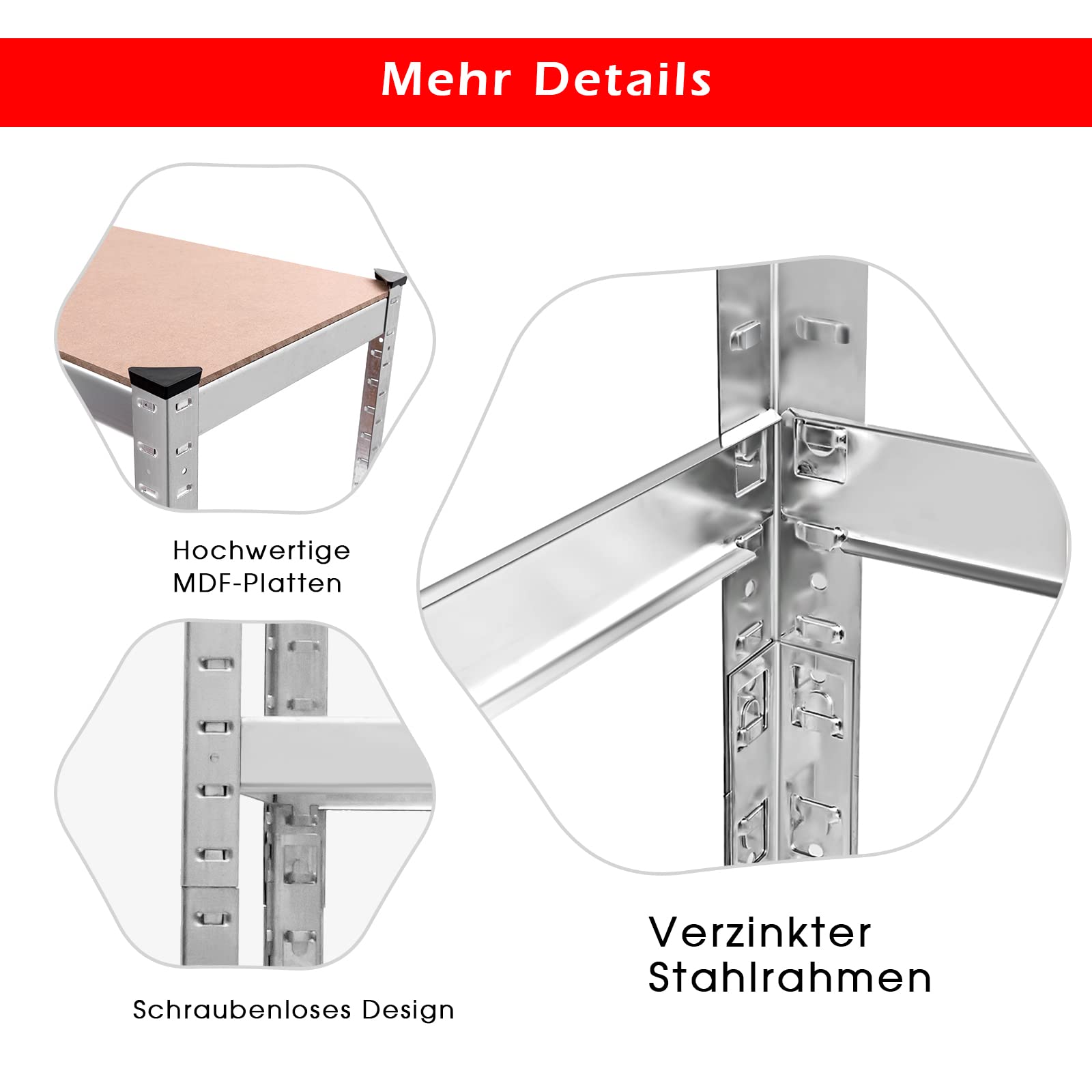 GYMAX Höhenverstellbares Reifenregal für 8 Reifen, mit 3 Ebene, 120 x 40 x 180 cm, aus Metall & MDF-Holz, max. 795 kg belastbar, für Garage Keller Werkstatt, Silbern