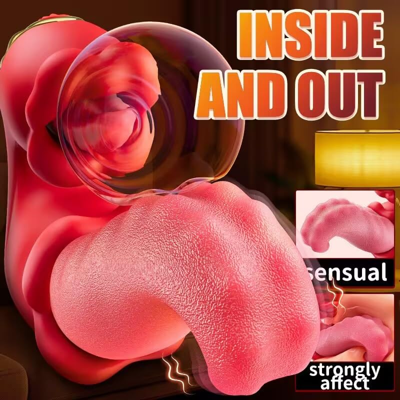 New Female Portable Adult Toy Machine, Rabbit Tool Tongue Licking and Sucking 10 Modes Machine, Adult Tool Female Gift