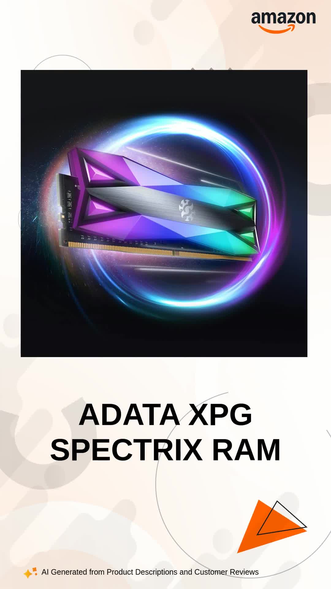 ADATA XPG SPECTRIX D60G RGB Desktop Memory RAM