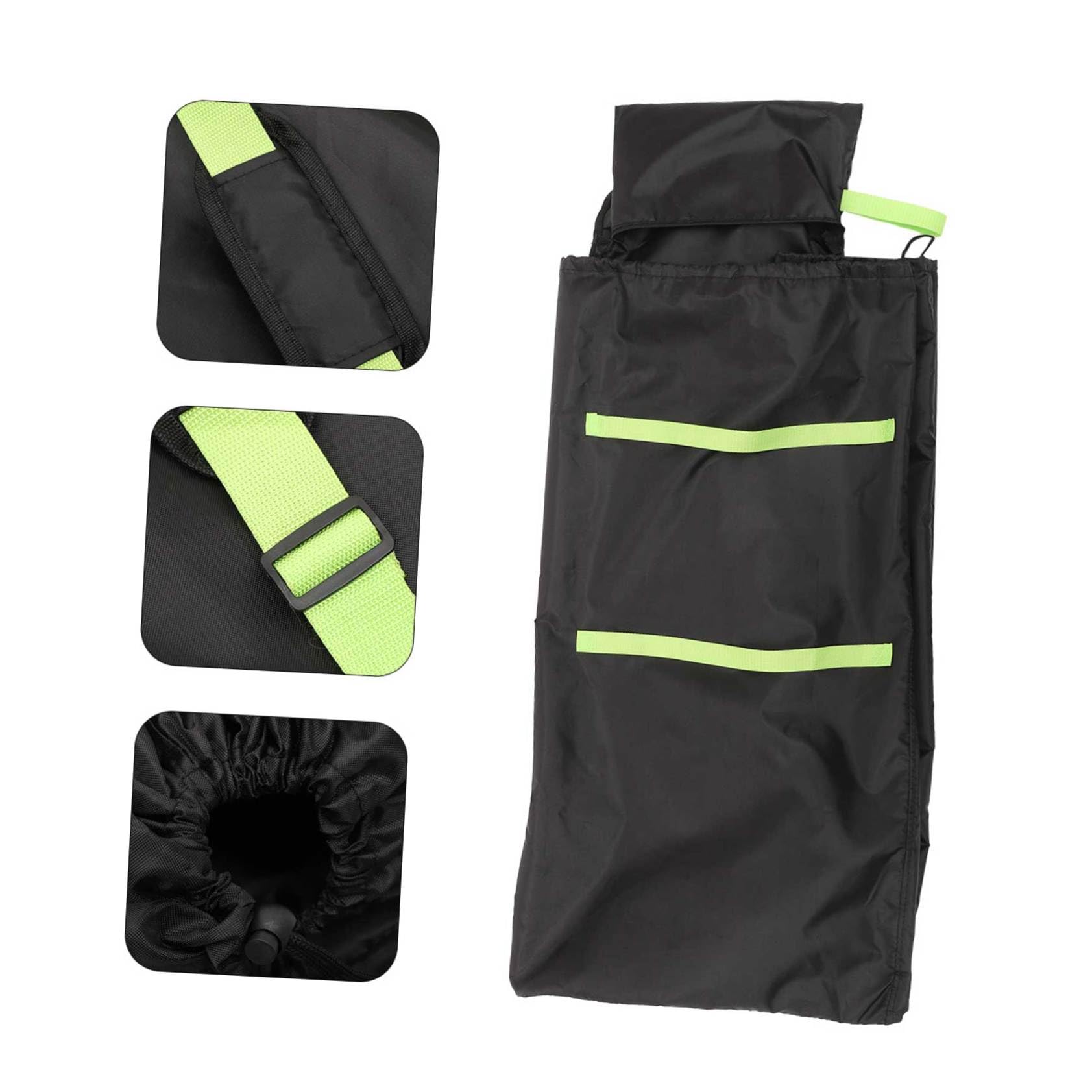 Borsa Trasportare Facile da Oxford e Passeggino per Doppio Nero Protegge Durante Viaggi Gate Check