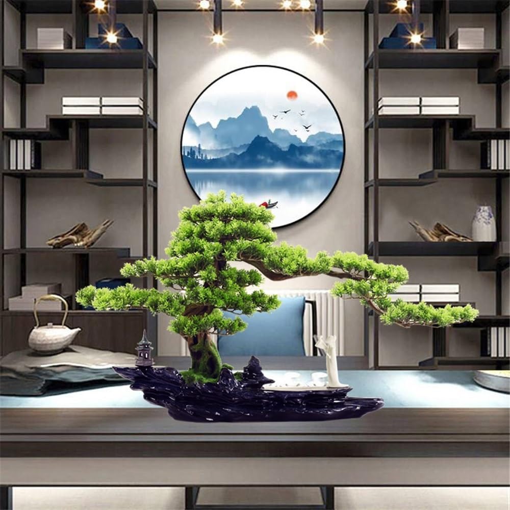 Sztuczna dekoracja Bonsai do biura, salonu, akcesoria do domu, sztuczne rośliny dekoracyjne Łatwy w pielęgnacji