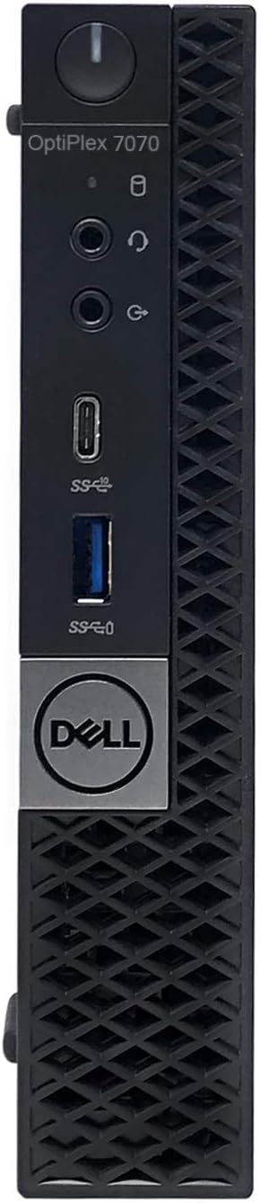 Dell Optiplex 7070 MFF Micro Form Factor Desktop 9th Gen Intel Core i7-9700T 8-Cores Processor, 16GB DDR4 RAM, 512GB SSD, Intel UHD Graphics 630, Windows 11 Pro (Renewed)