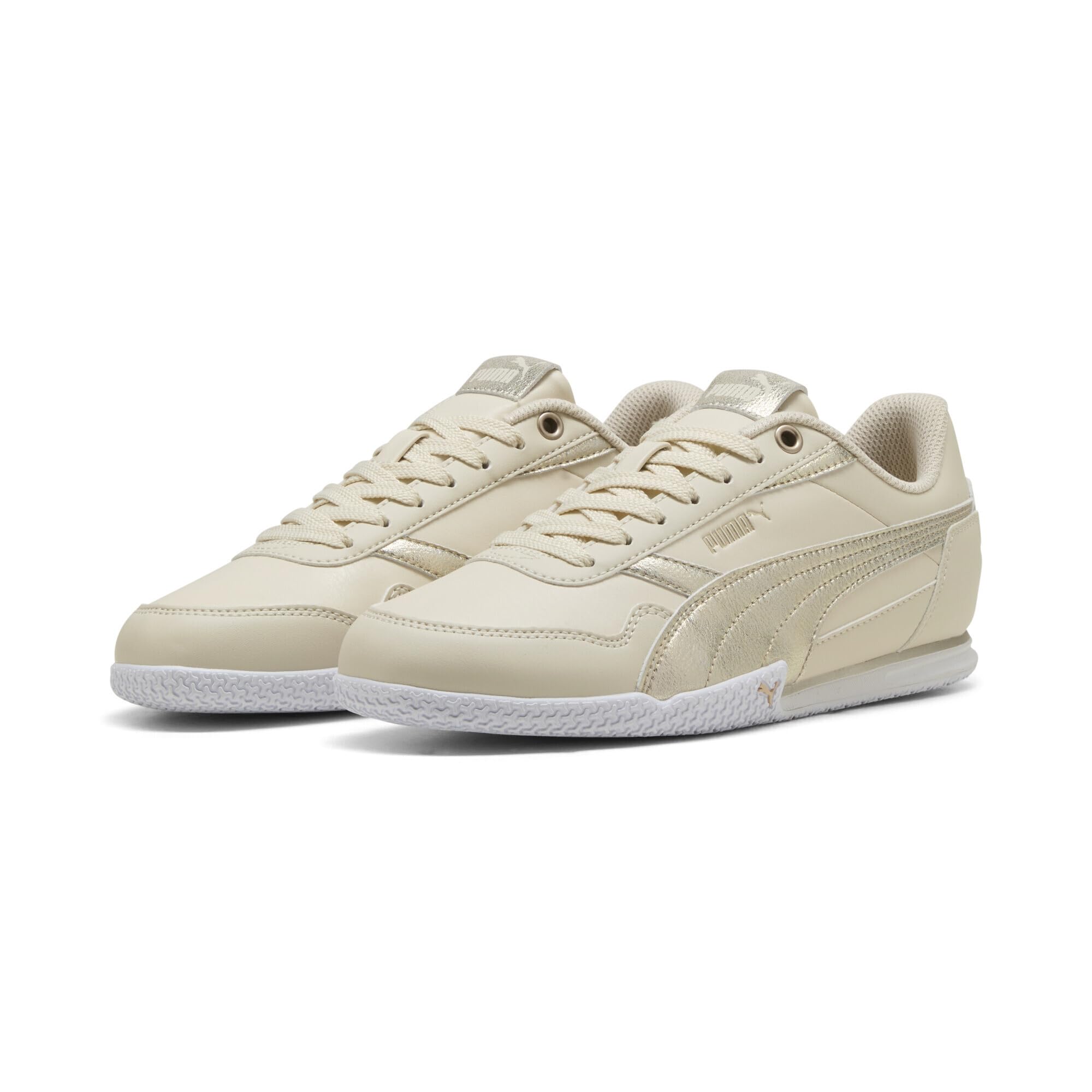 BELLA DONNA METALLIC WHISPER Kadın Spor Ayakkabı, Alpine Snow-PUMA Gold, 37