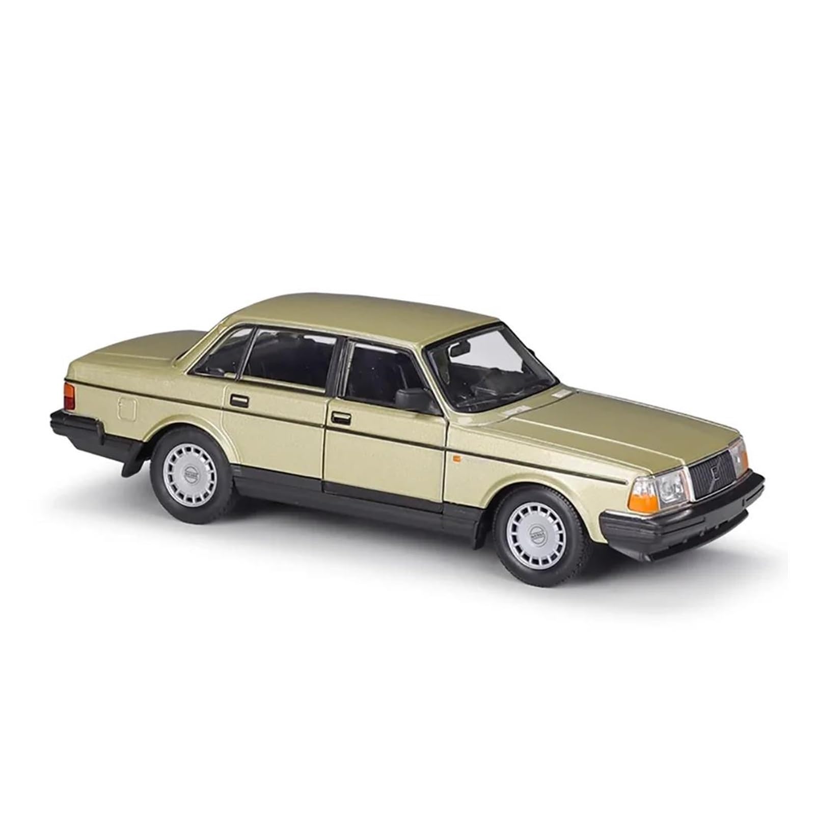 Metallo Scala Replica 1 24 per Volvo 240GL Classic Model Alloy Car Home Decor Series Hobby Veicoli Giochi Set