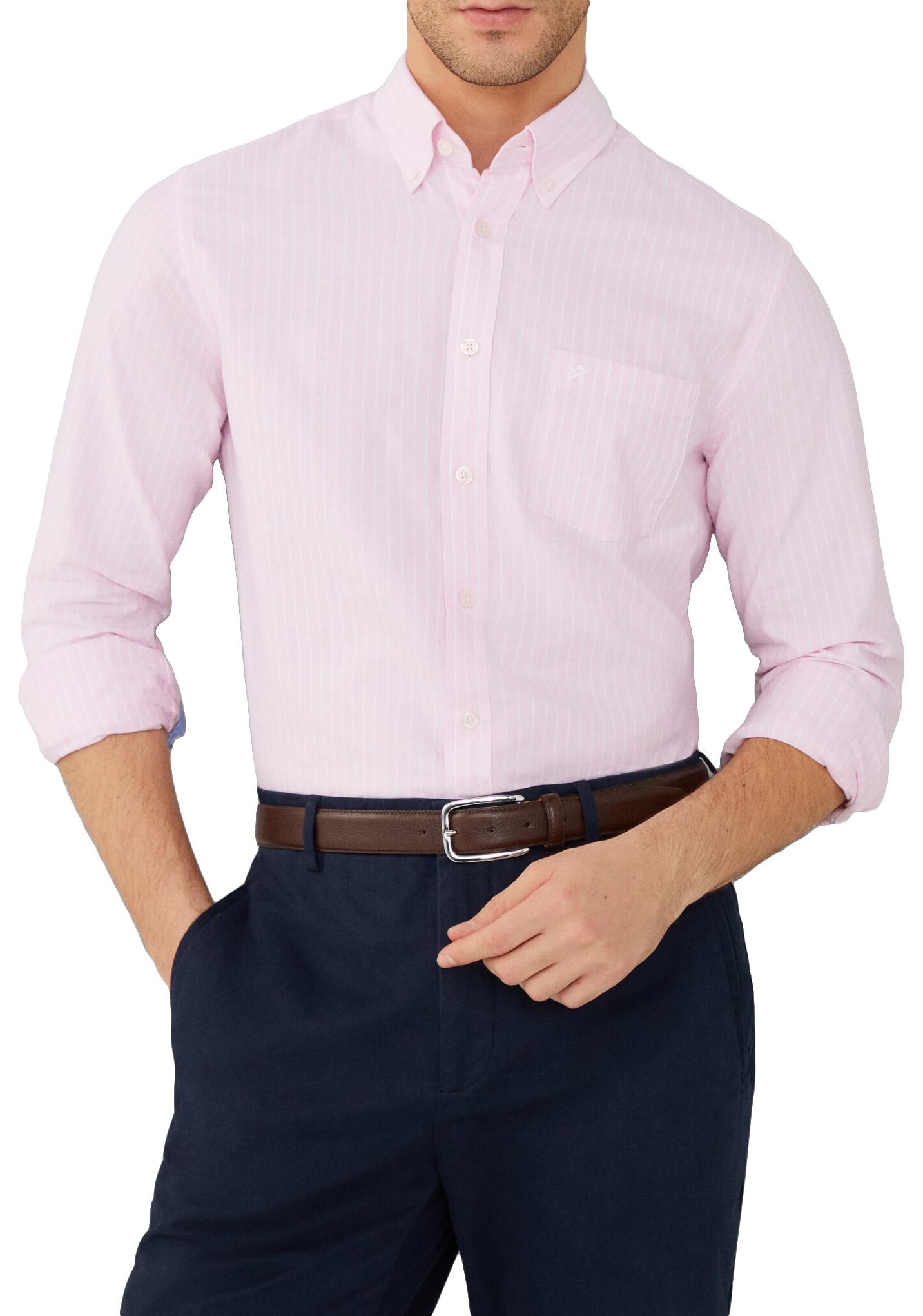 Hackett London Essential Ox Stripe Camisa para Hombre