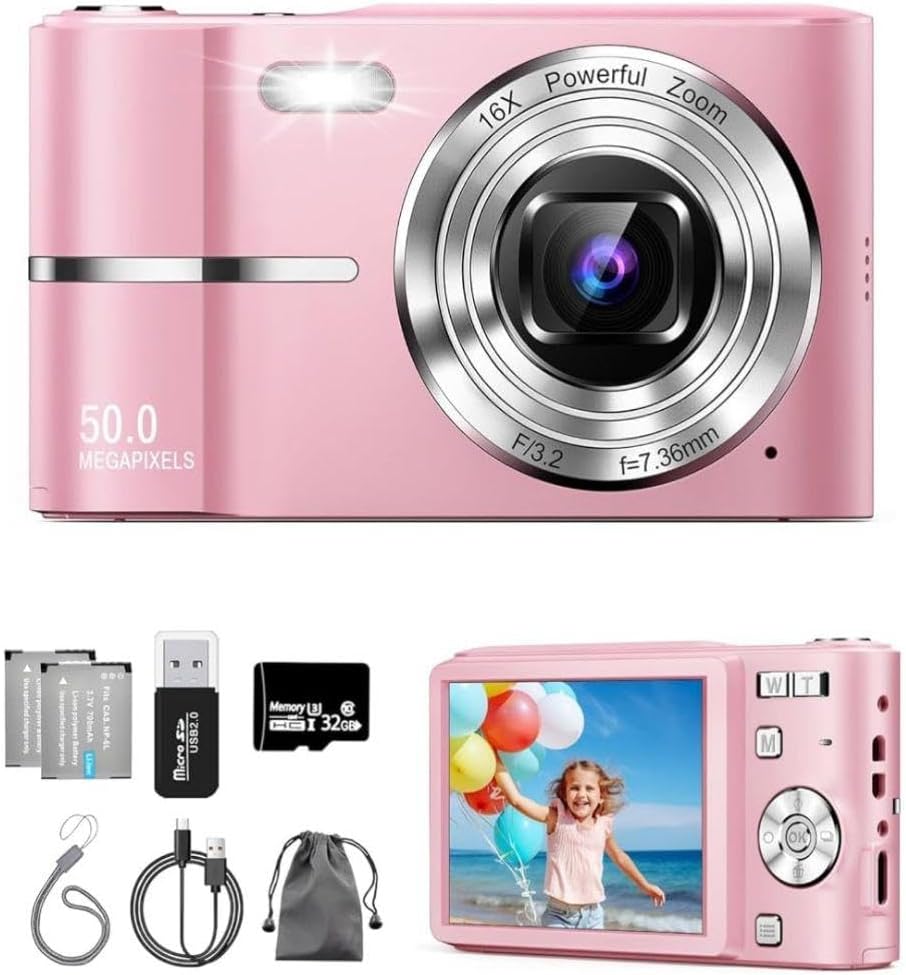 Fujifilm JX500 14MP ピンク コンパクトデジタルカメラ Fujifilm