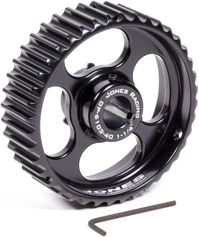 Jones Racing Products OP-6103-40-1-1/4 Oil Pump Pulley HTD 40Tooth 1-1/4in Wide, 1 Pack