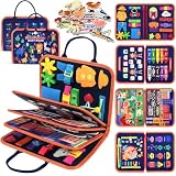ZOOI Busy Book Busy Board Montessori Toys for 1 2 3 Year Old, Toddler Toys