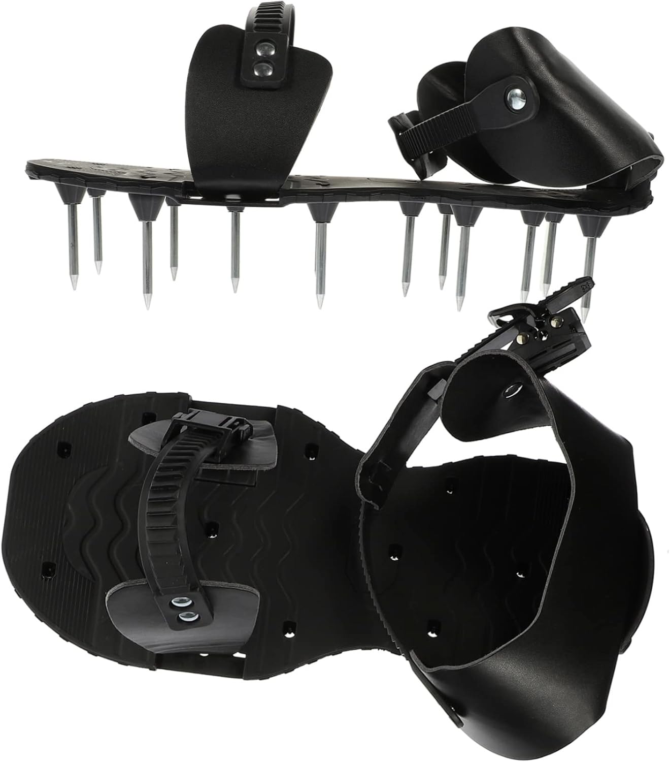 POPETPOP Garden Aerator Shoes Turf Spikes -Assembly Aerator Sandals for Men Women