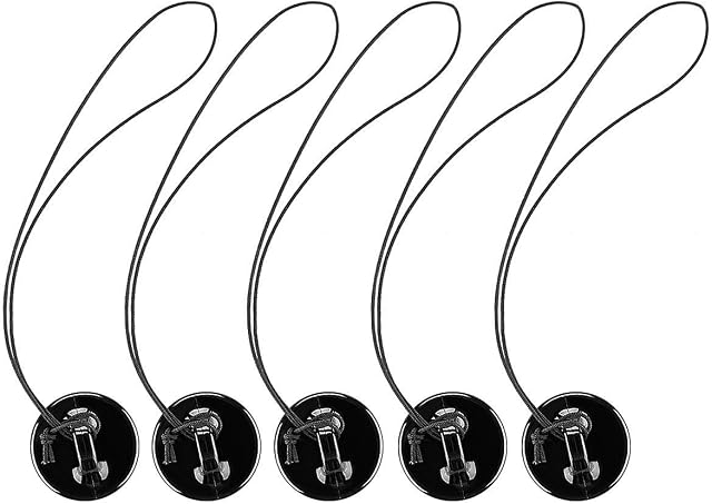 Sametop Adhesive Camera Tethers Safety Leash Compatible with GoPro Hero 11, 10, 9, 8, 7, 6, 5, 4, Session, 3+, 3, 2, 1, Hero (2018), Fusion, Max and Most Action Cameras (5 Pack)
