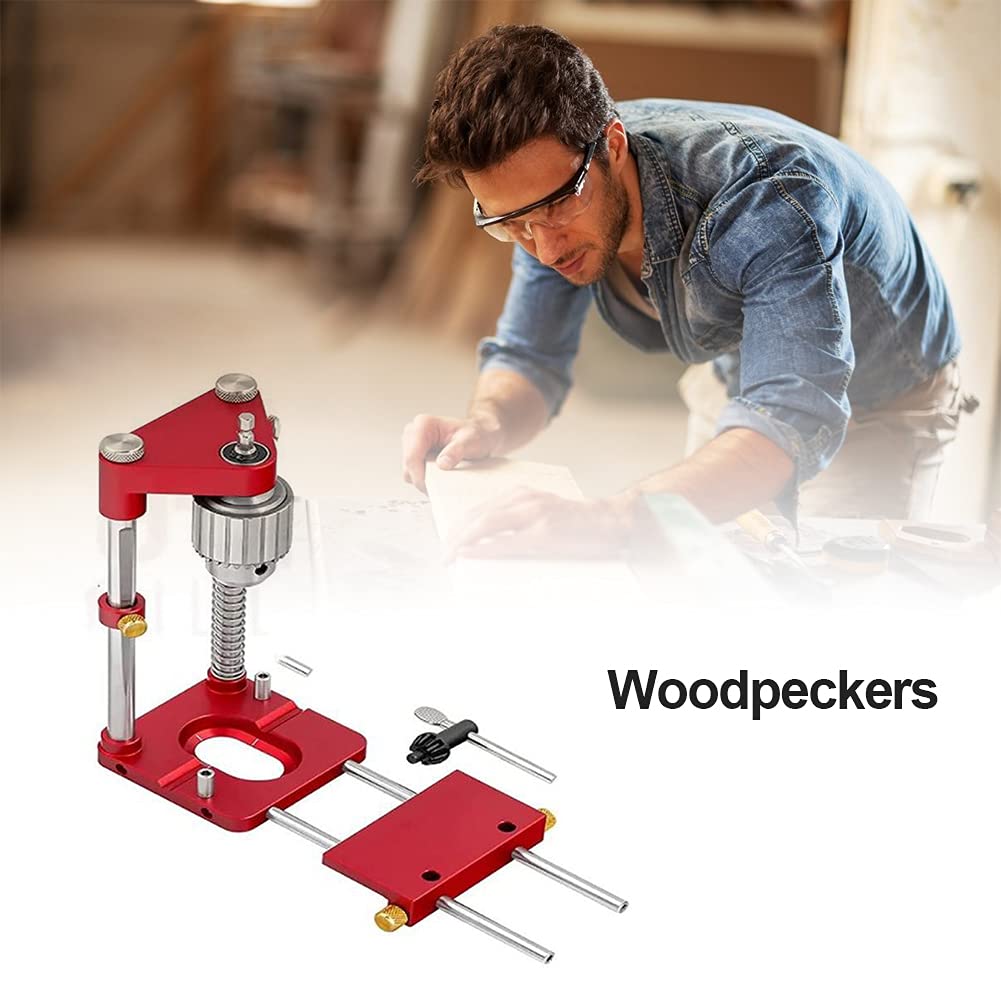Lokalizator do obróbki drewna, przenośny wiertła do obróbki drewna, urządzenie lokalizujące, prowadnica Punch Locator Drill Guide wiertarka stojak wiertarska wiertarka mate prowadnice wiertnicze Bench Drill Press Stand