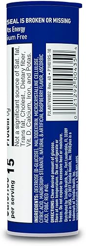 Miniatura 3 de TRUEplus® Tabletas de glucosa, sabor a frambuesa - Tubo de 10 ct (1)
