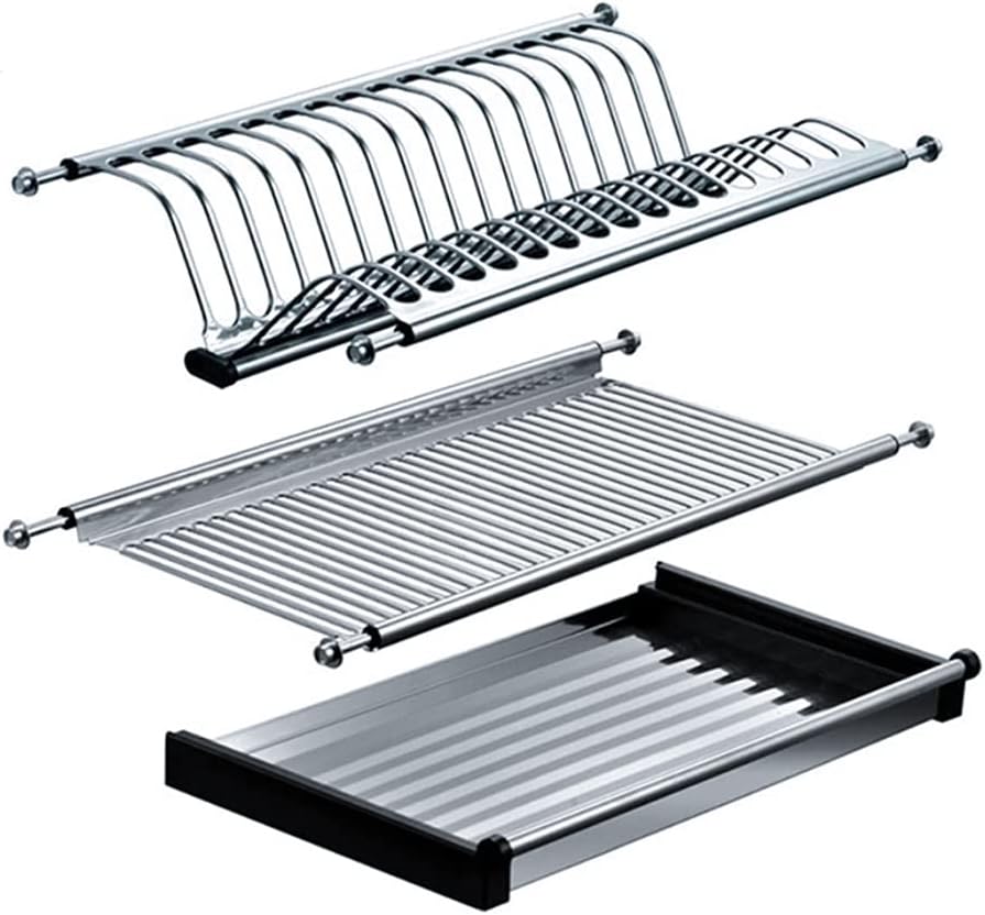 DBr Stainless Steel Kitchen Dish Rack Drainer for Cabinet Width 60 cm ...