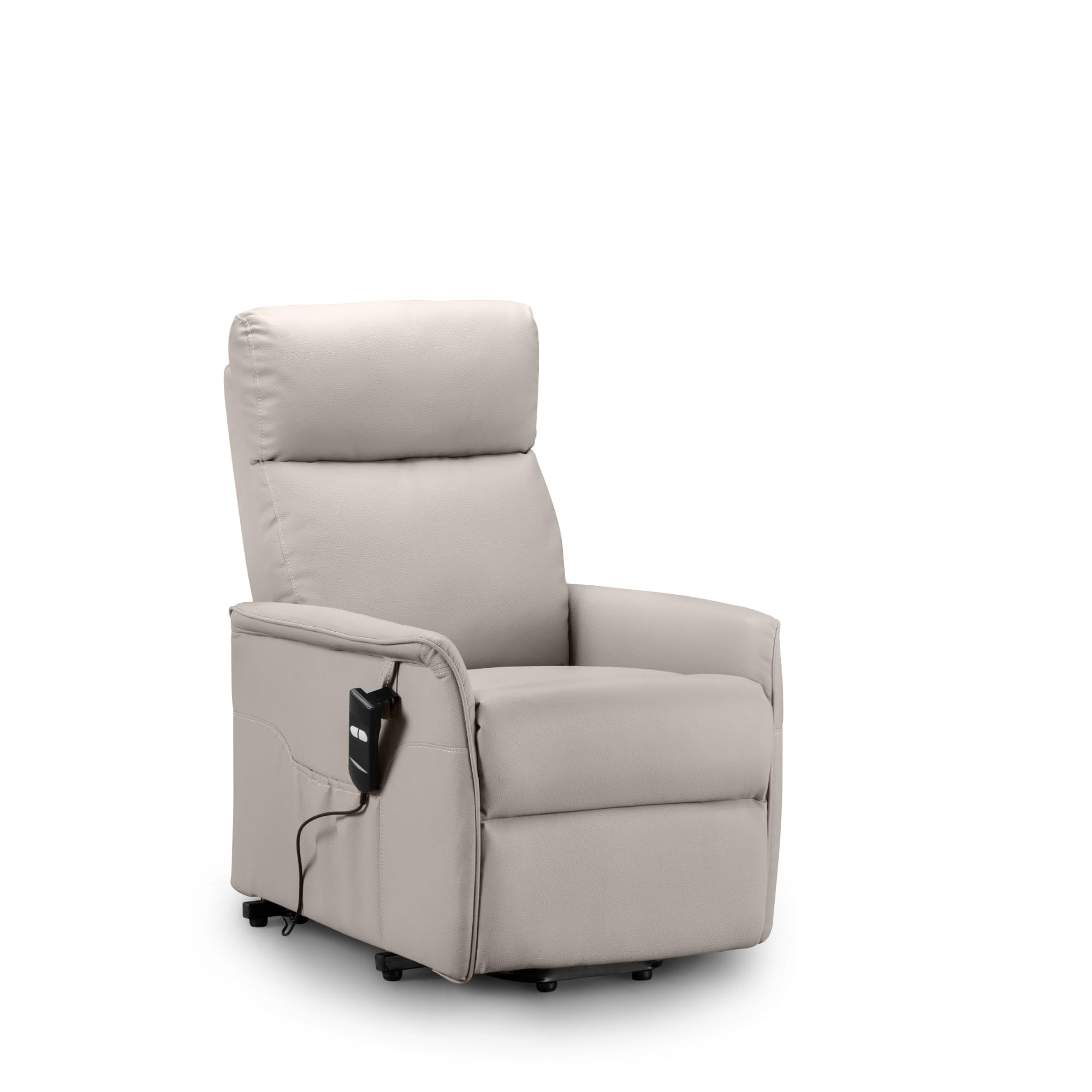 Julian Bowen Helena Pebble Faux Leather Riser Recliner Chair