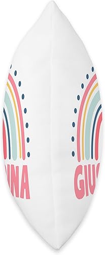 Miniatura 2 de Giuseppina Name Custom Woman Myth Legend Pink Birthday Party Throw Pillow, 18x18, Multicolor