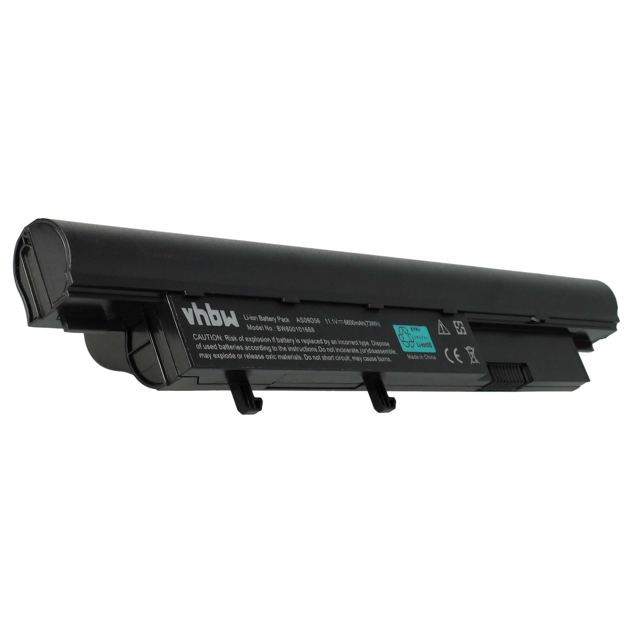 vhbw Akumulator zamienny do Acer AS09D36, AS09D41, AS09D51, AS09D56, AS09D70, AS09D71 do notebooka (6600 mAh, 11,1 V, litowo-jonowy)