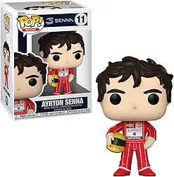 Candide, Boneco, Funko POP! Ayrton Senna, Racing McLaren - 10 cm