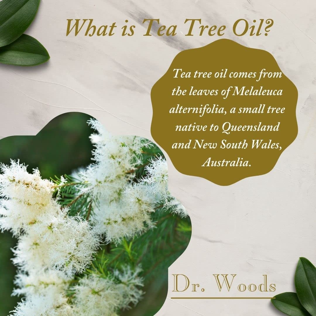 Dr. Woods Shea Vision Tea Tree Liquid Facial Cleanser with Organic Shea Butter, 8 Ounce (Pack of 2)