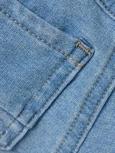 Name It Nbmsilas Slim Swe Jeans 7025-Tr Noos, Mix Blu Chiaro, 68 Bimbo - 4