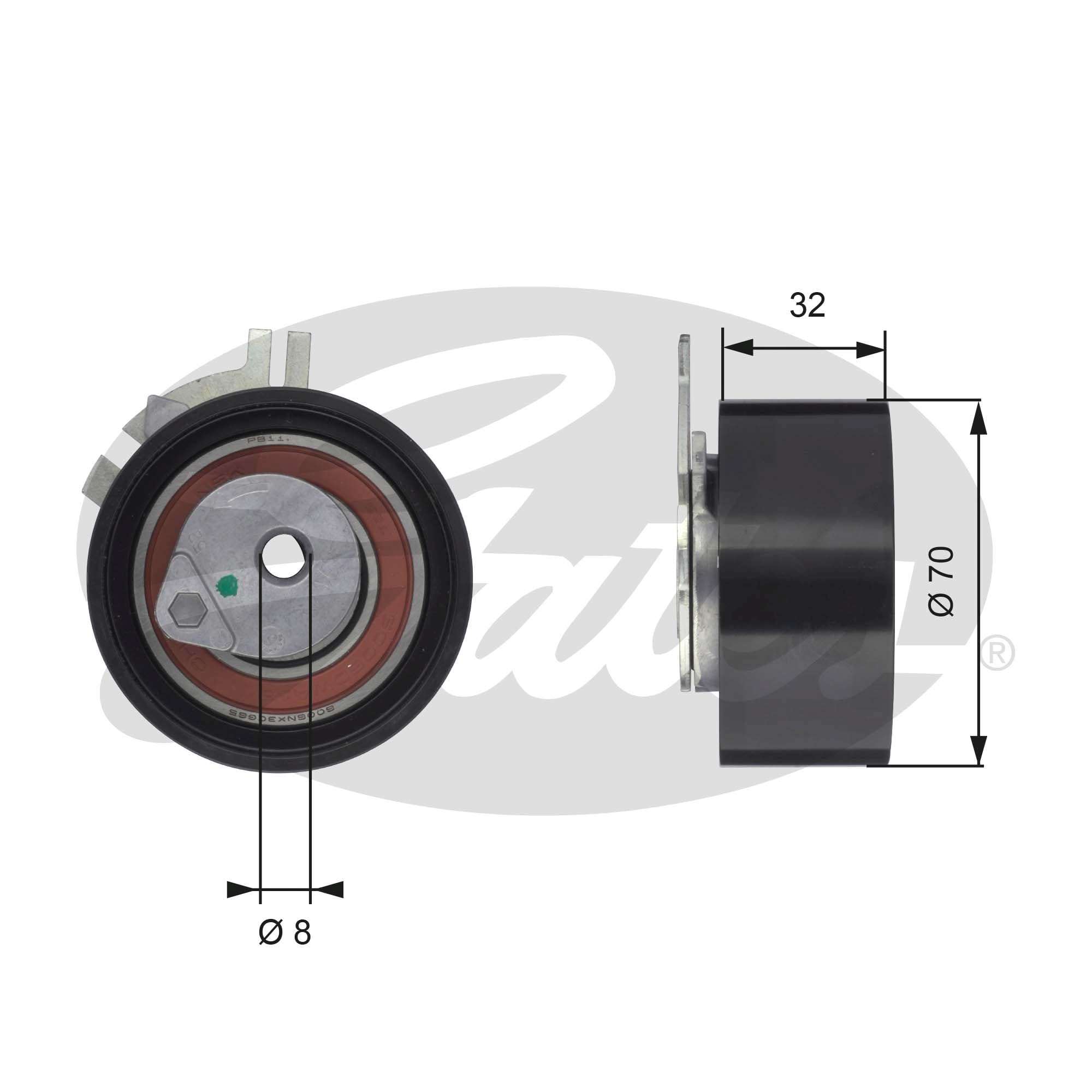 GATES Kit de correa de distribución K015573XS Número de dientes: 89 25mm 848mm Compatible con OPEL Vivaro A Combi X83 Vivaro A Furgón X83, RENAULT Trafic 2 Autobús JL Master 2 Caja/Chasis ED/HD/UD