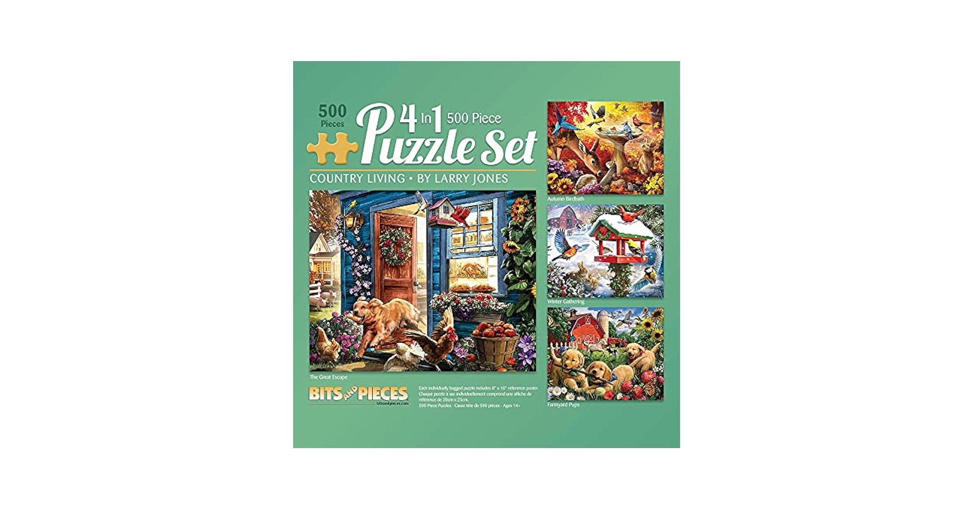 Amazon.com: Bits and Pieces – 4-in-1 Multi-Pack - 500 Piece