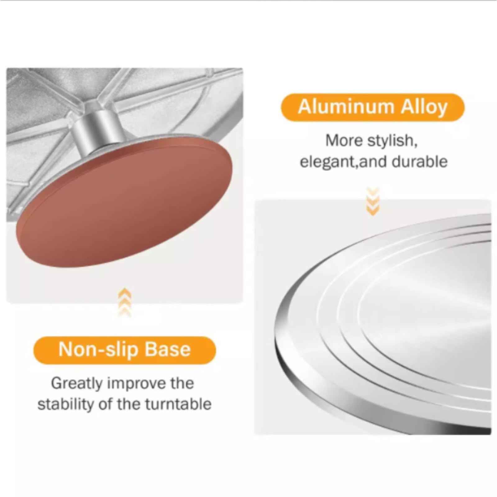 Ciasto Obrotowy Stojak Na Ciasto Ze Stopu Aluminium Stojak Ekspozycyjny