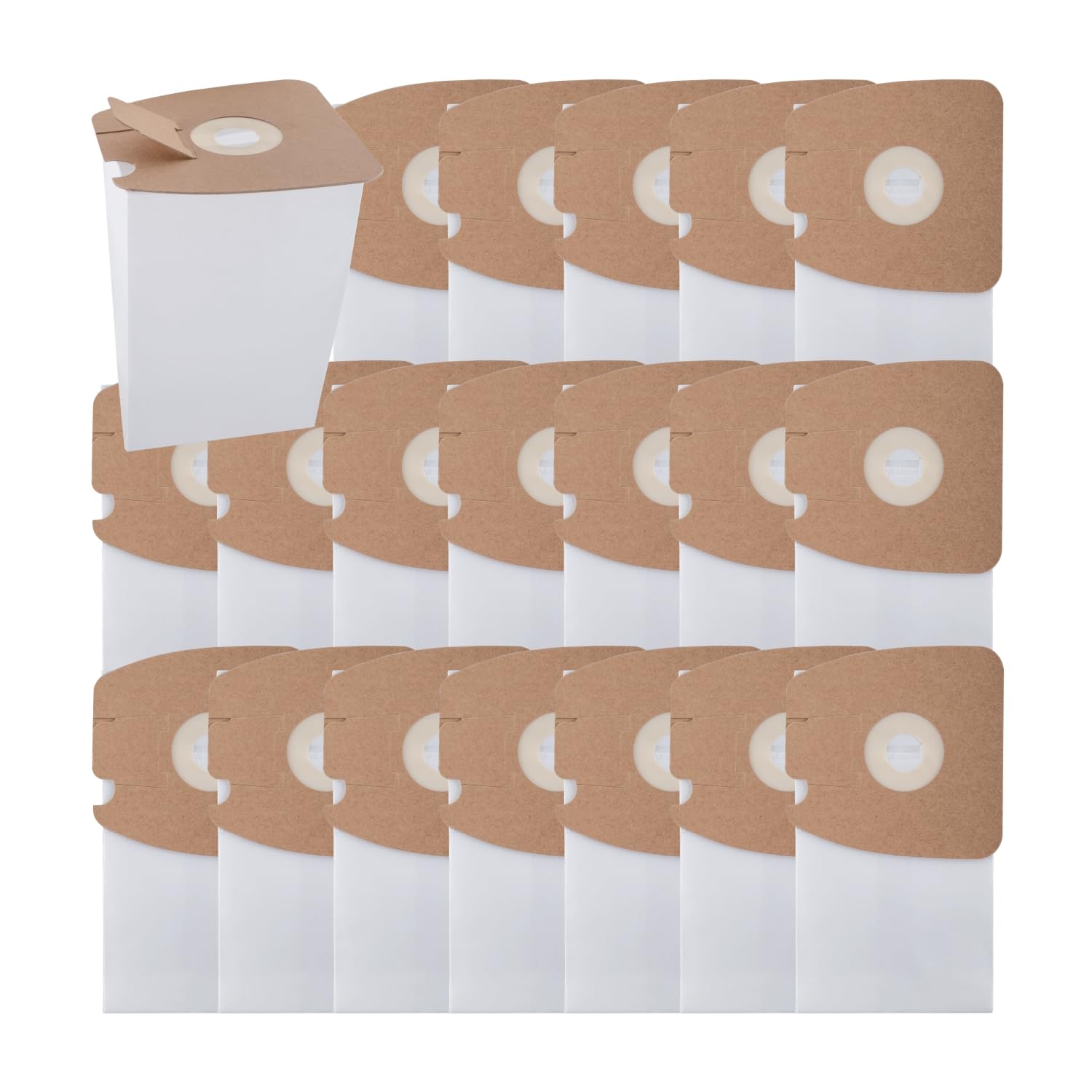 Photo 1 of 20 Packs of Replacement Filtration Vacuum Bags Compatible with Eureka Style MM Eureka Mighty Mite 3670 3680 Series Canister Vacuums, Replaces Part# 60295, 60295A, 60295B 60295C, 60296 & 60297A