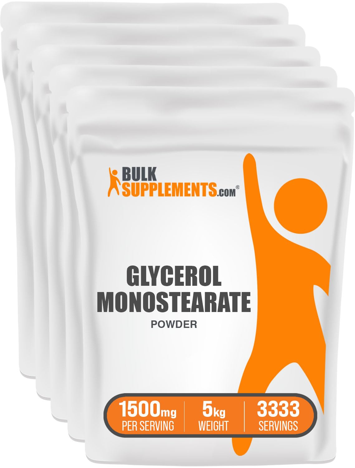 BulkSupplements.com Glycerol Monostearate Powder - Glycerol Supplement, GMS Powder - Unflavored, Food Grade & Gluten Free, 1.5g per Serving, 500g (1.1 lbs) (Pack of 1) — Amazon image 8