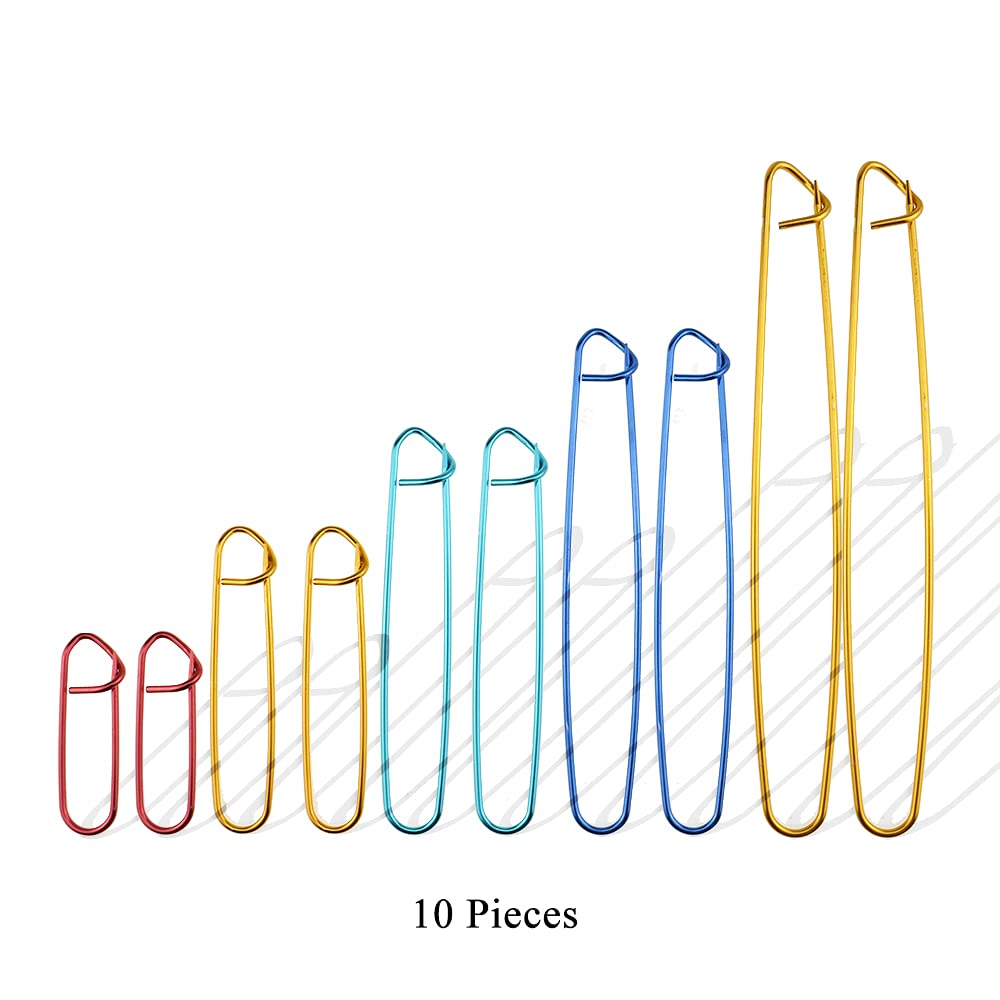Factory Wholesale Colorful Hand Sewing Steel Steel Knitting Needle Set Crochet Hooks