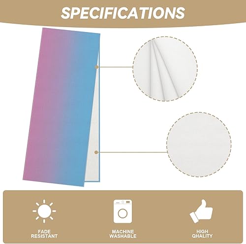 Miniatura 6 de Camino de mesa de lino azul y rosa para revelación de género, primavera, verano, otoño, invierno, baby shower, revelación de género, hogar, cocina,