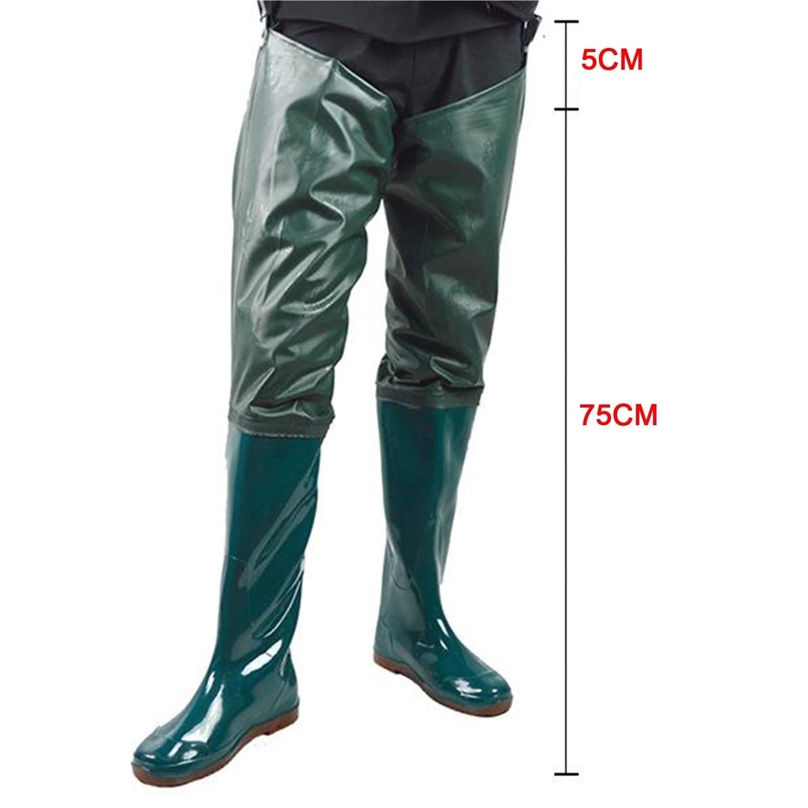 Tuta da Pesca Trampolieri da Pesca in Nylon Impermeabile Stivali da Acqua for trampolieri in PVC Grossolano(39)