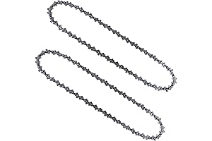 2PC 10" Premium Ego Pole Saw Replacement Chain 1/4" - .043" -...