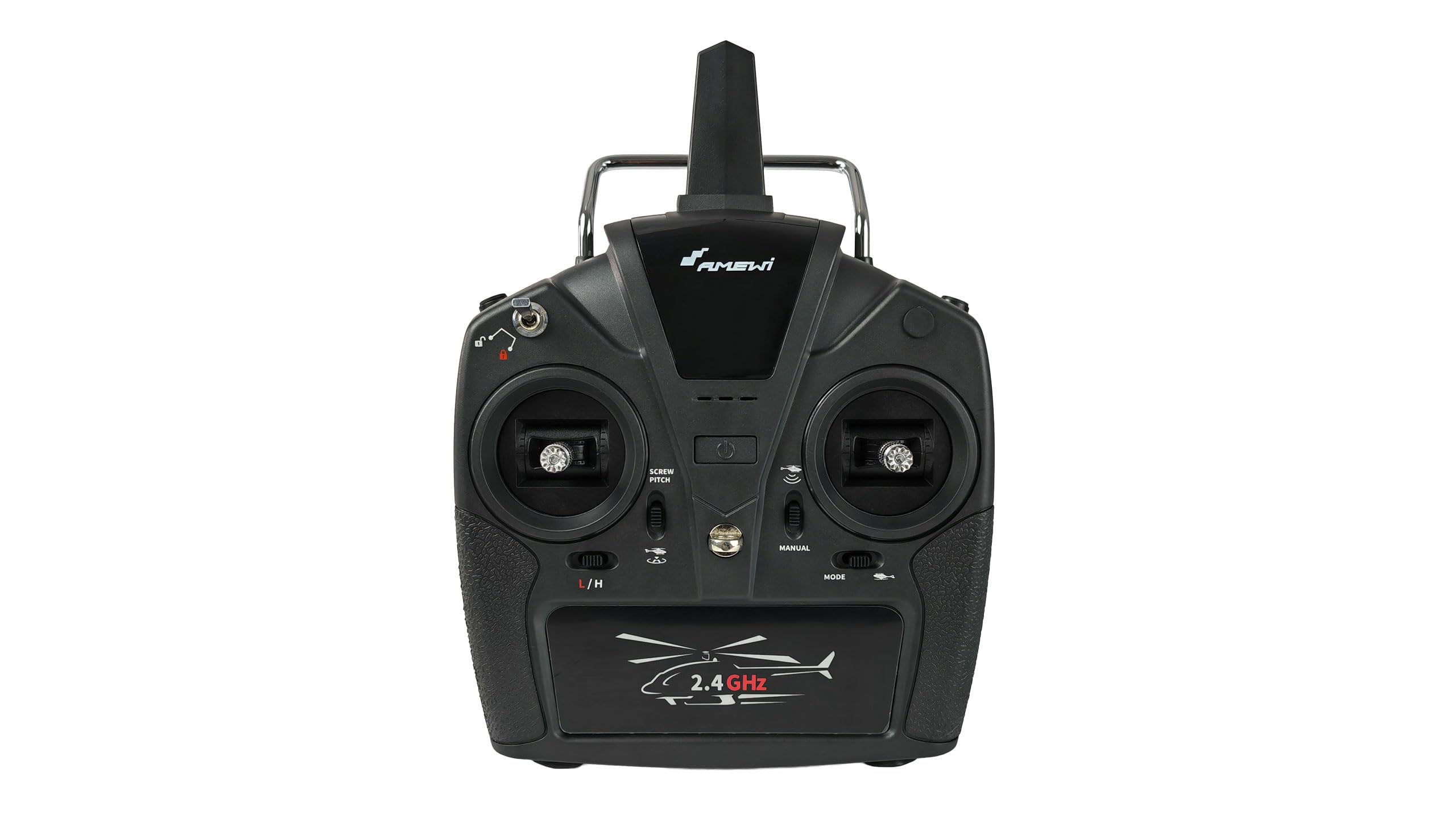 Amewi Bell 222 Airwolf Pro - Elicottero a 6 canali 3D/6G RTF telecomandato RC