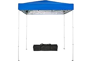 Sunnyglade Small Gazebo 4x6 Ft Pop-Up Canopy Tent Outdoor Portable Instant Shelter...