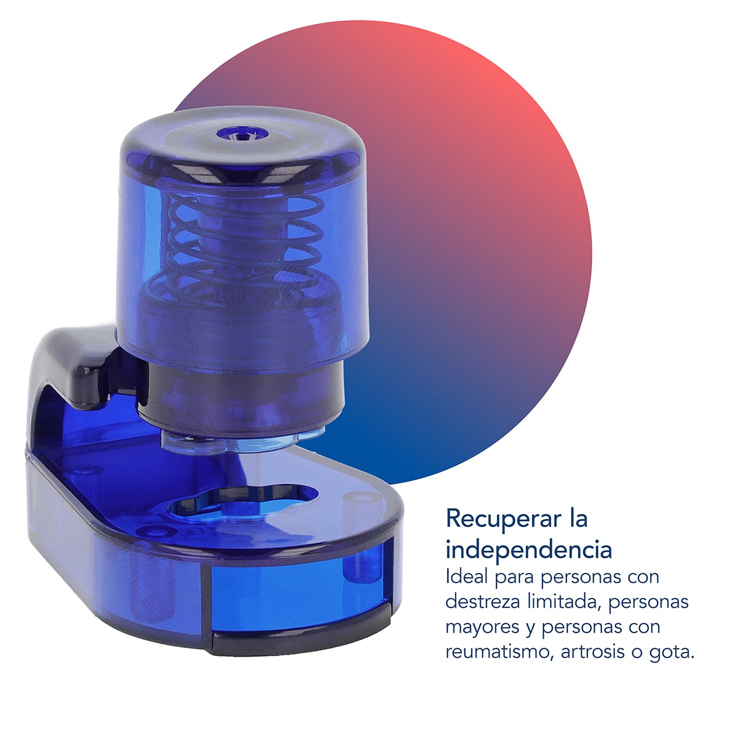 Extractor de pastillas First Aid Only, azul, plástico, P-10010