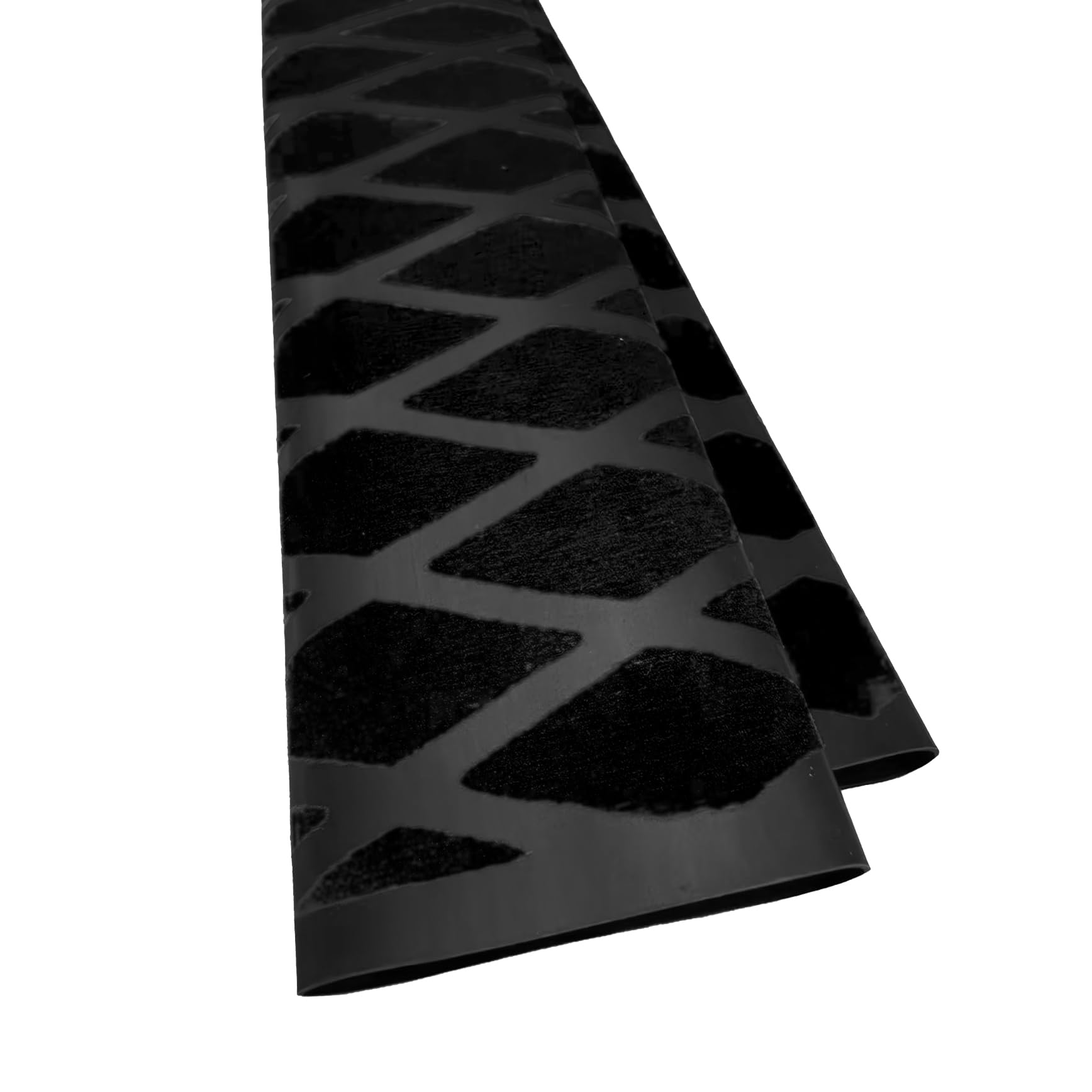 YSMN Heat Shrink Tubing X-Tube Shaped Card Sleeve Heat Shrinkable Winding Tubing Suitable for Fishing Rod Handle Garden Tool Black 64 Inch Diameter 45